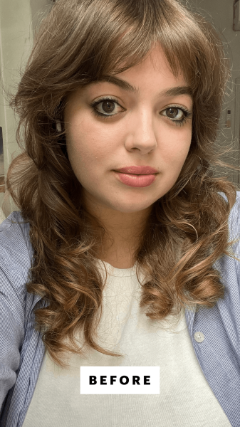 Allure commerce producer Sarah Hoffmann applying Nars's The Multiple